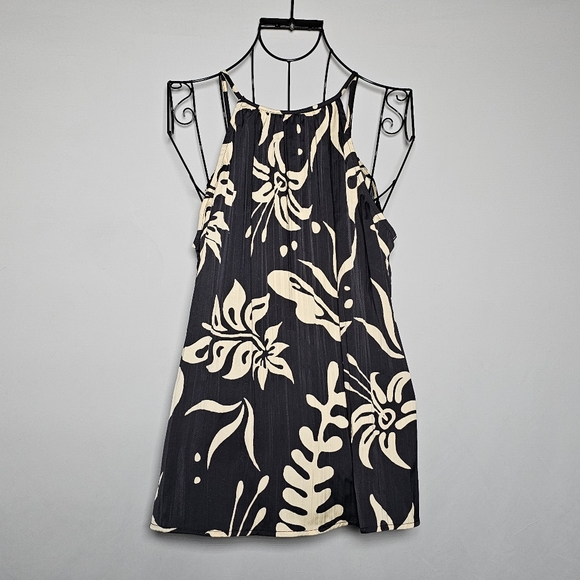 GAP spaghetti strap relaxed Floral Tank Top nwt small - Picture 3 of 6